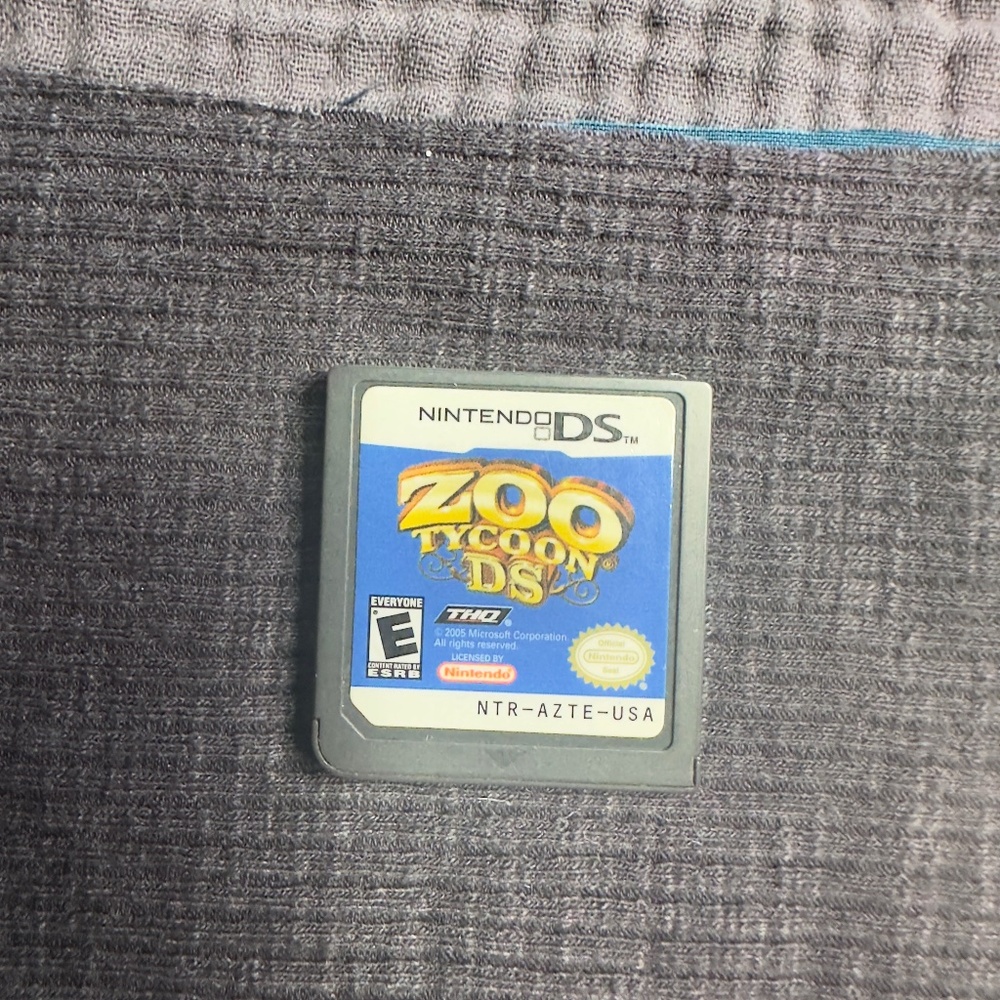 Zoo tycoon 3ds game